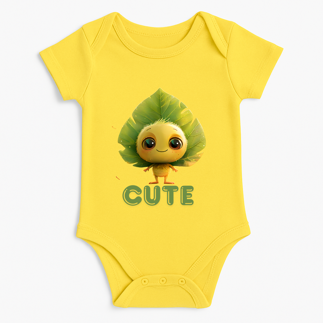 Leafy Cute Baby Romper