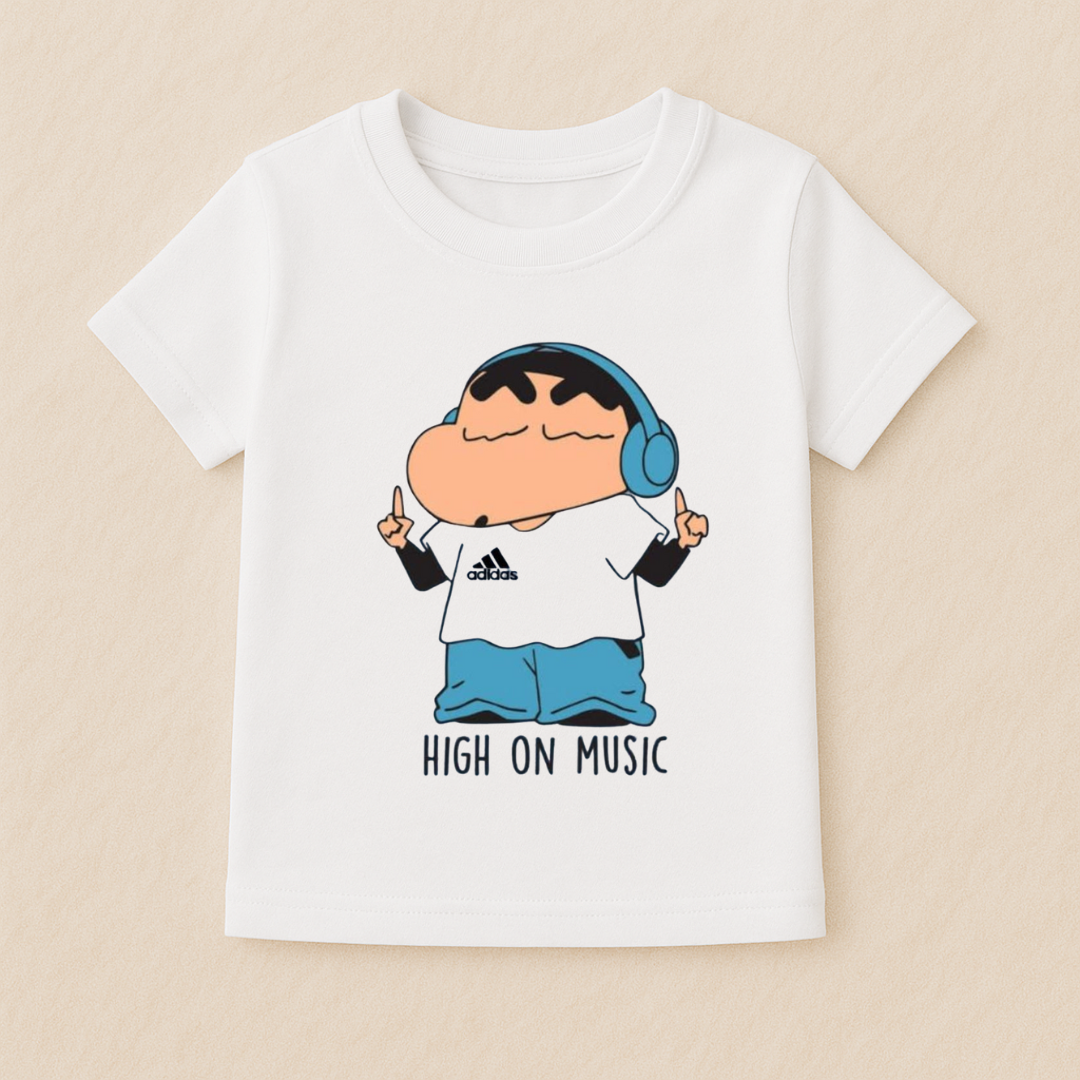 Kids Boys Music Mood Tshirt