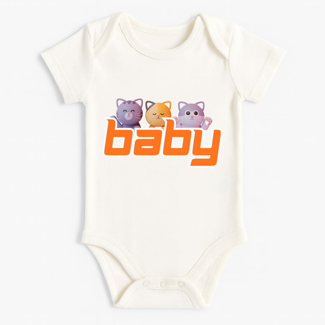 Kitty Baby Romper