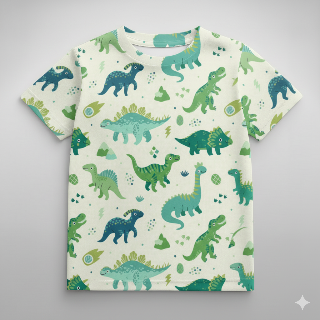 Kids Boys Dino Explorer Tshirt