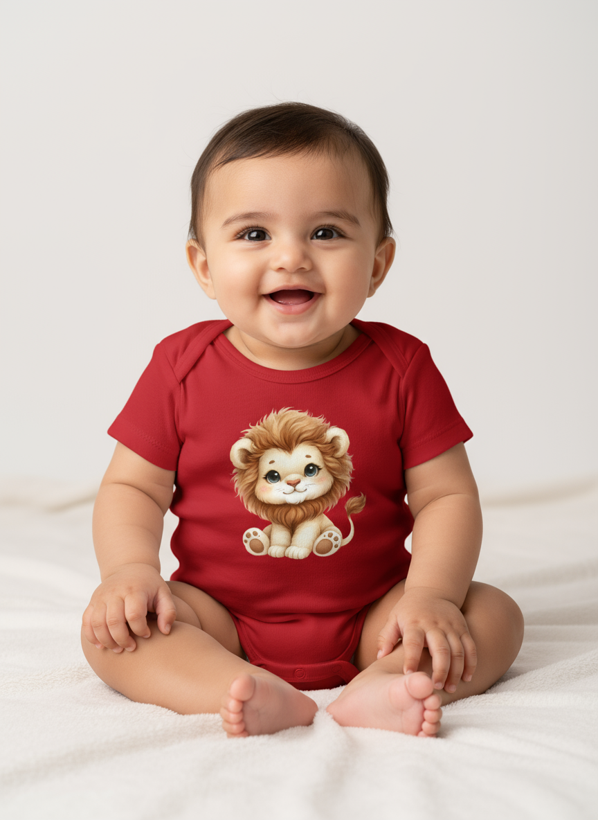 Little Lion Baby Romper