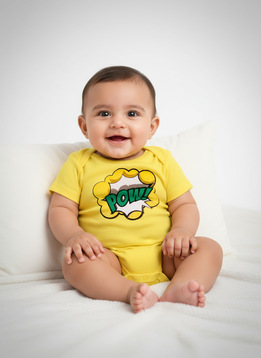 POW! Baby Romper