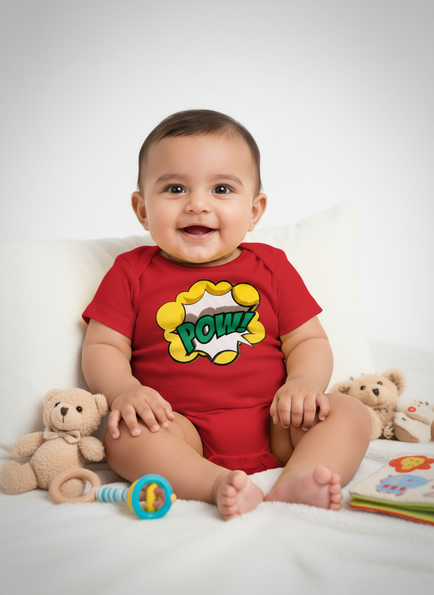 POW! Baby Romper