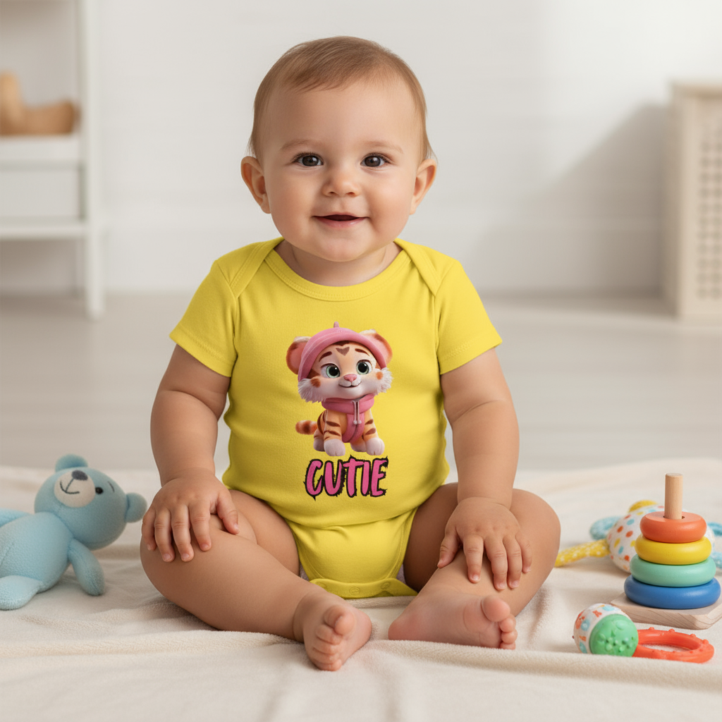 Cutie Tiger Baby Romper
