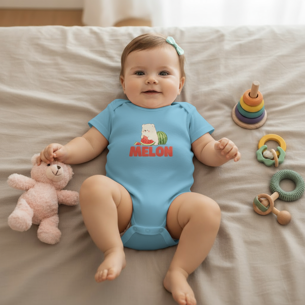 Melon Baby Romper