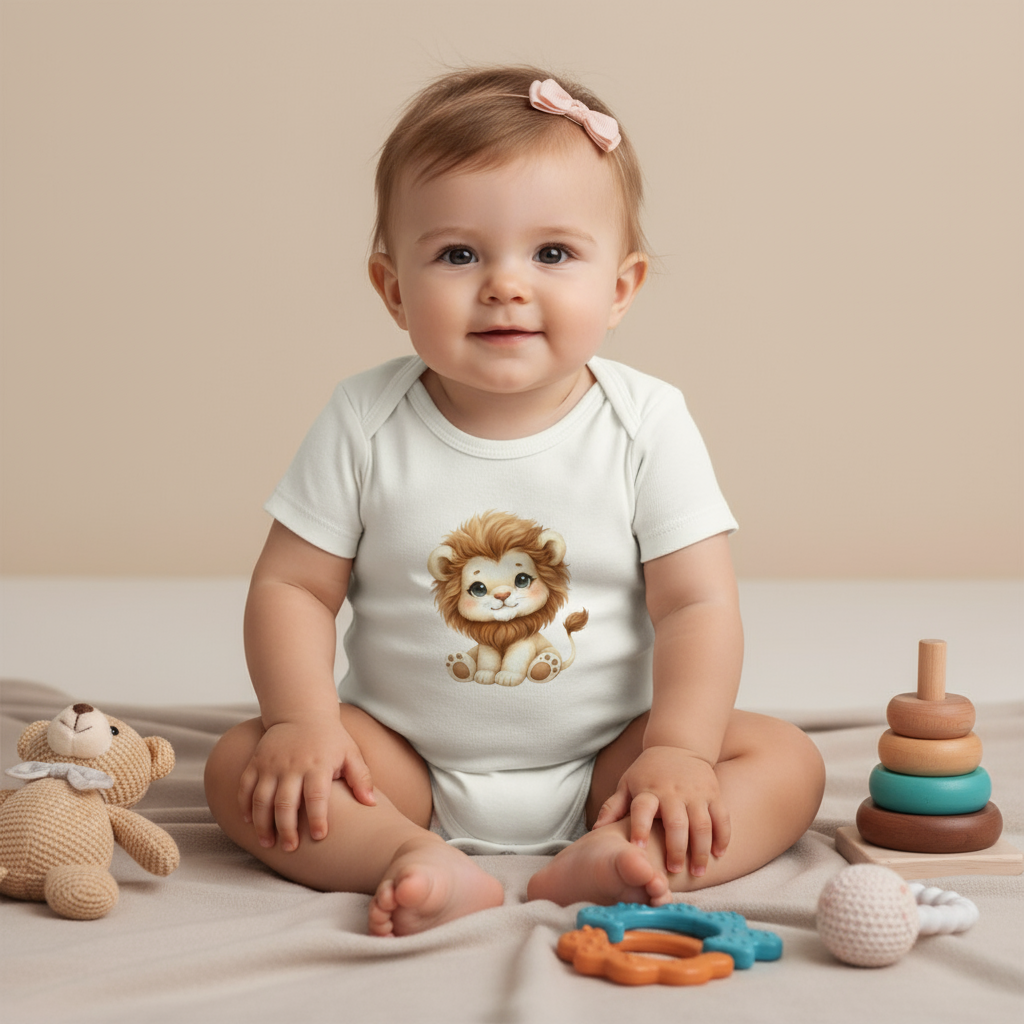 Little Lion Baby Romper