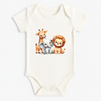 Wildly Cute Safari Rompers