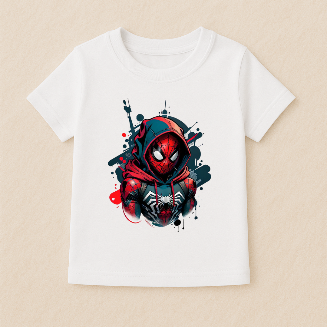 Kids Boys Hero Mask Tshirt