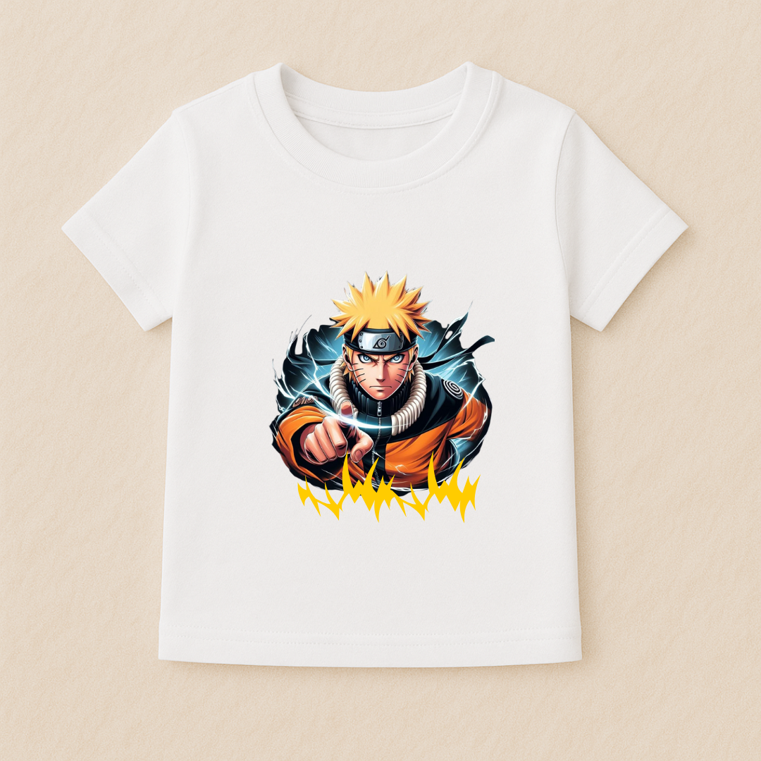Kids Boys Naruto Power Mode Tshirt