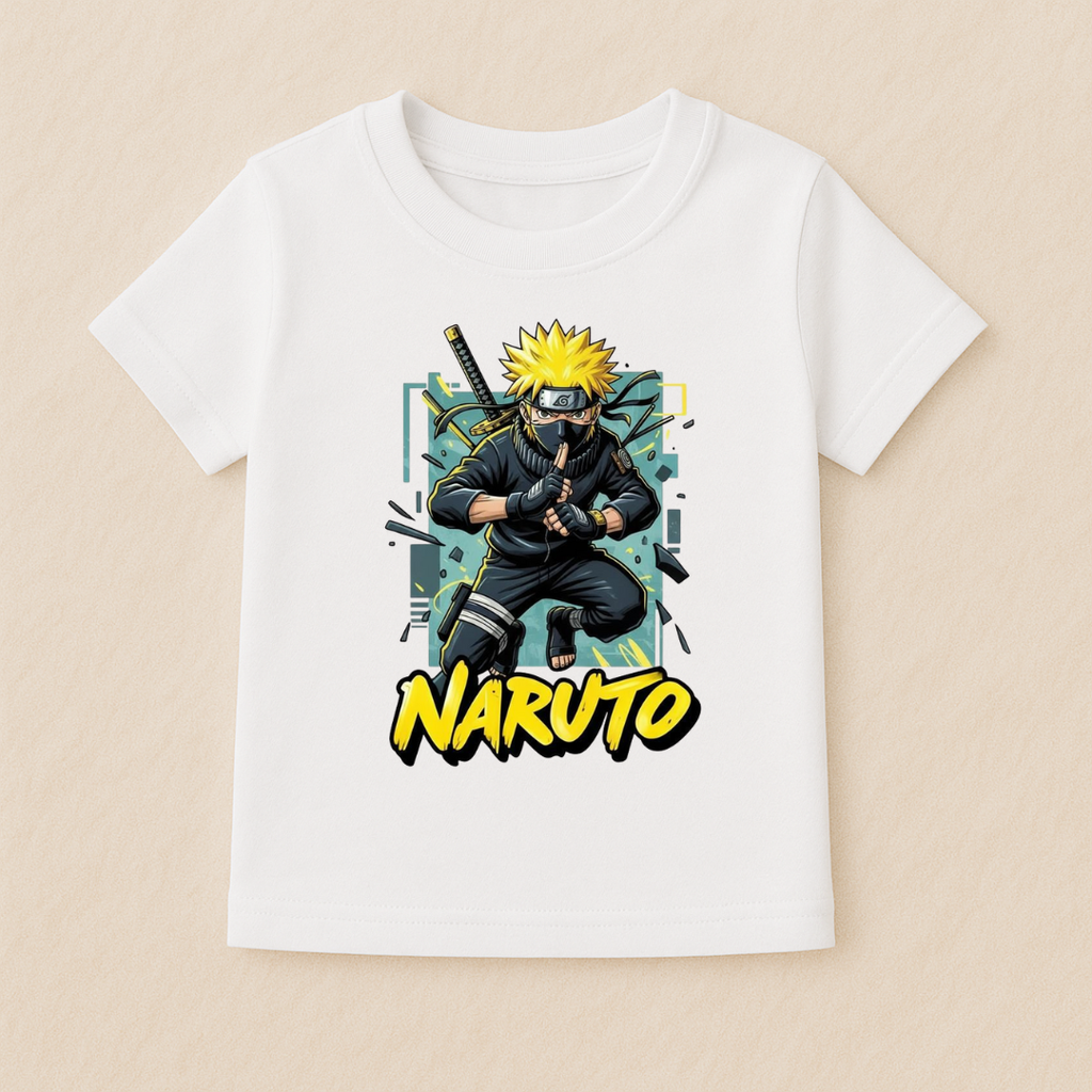 Kids Boys Naruto Ninja Tshirt