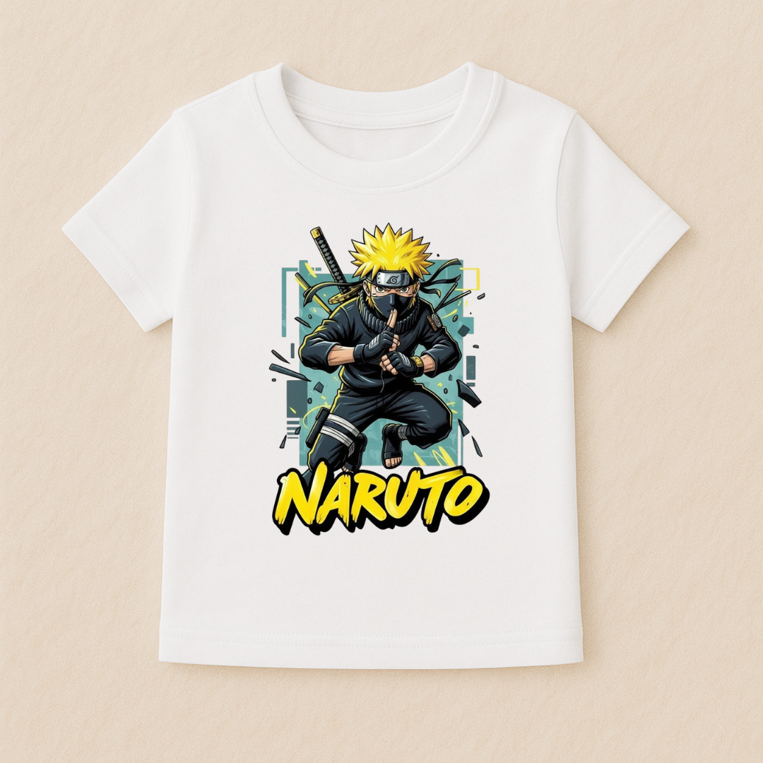 Kids Boys Naruto Ninja Tshirt