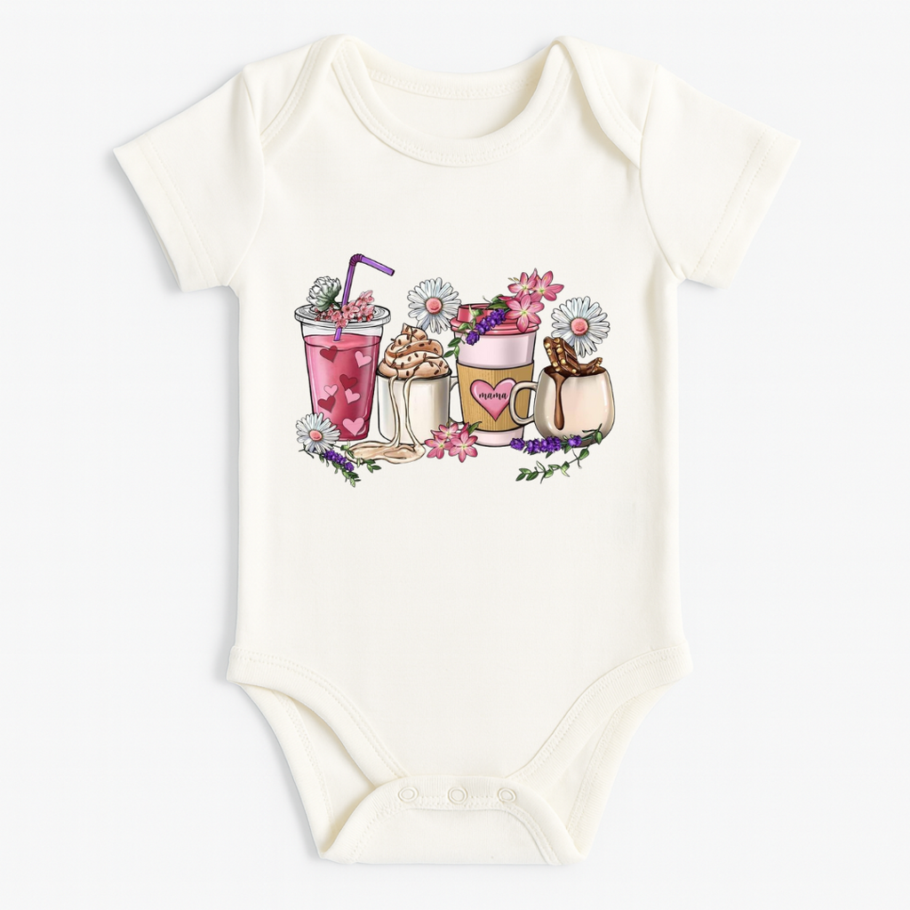 Sweet Sips Baby Rompers
