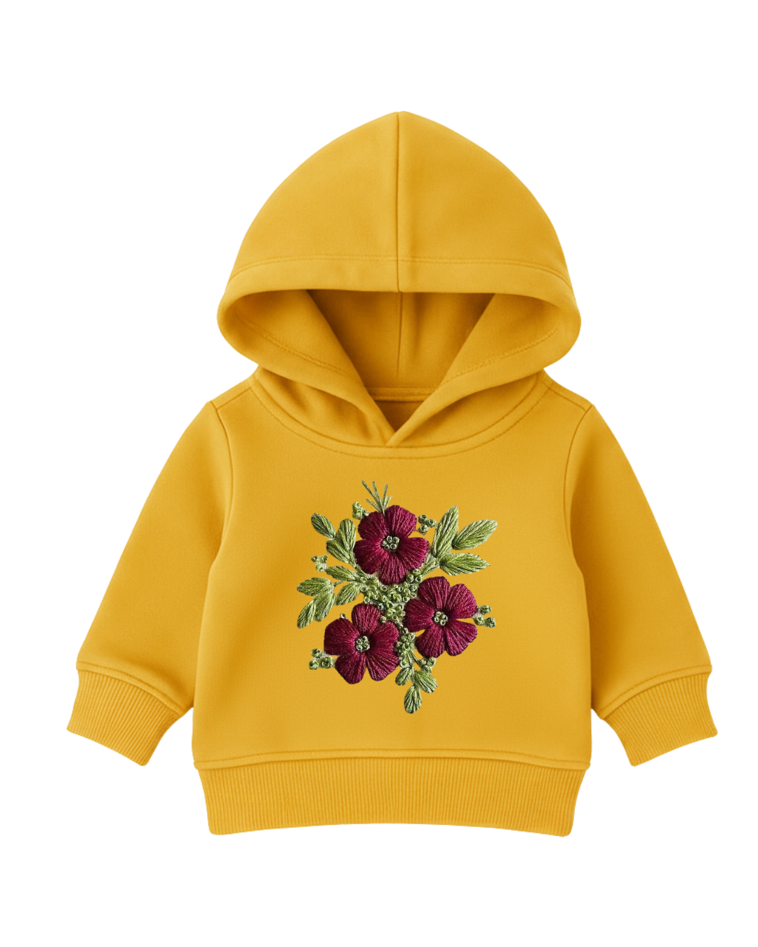 Baby Floral Pink Hoodie