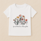 Kids Girls Princess Garden Tshirt