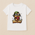 Kids Boys Bruuh Dog Tshirt