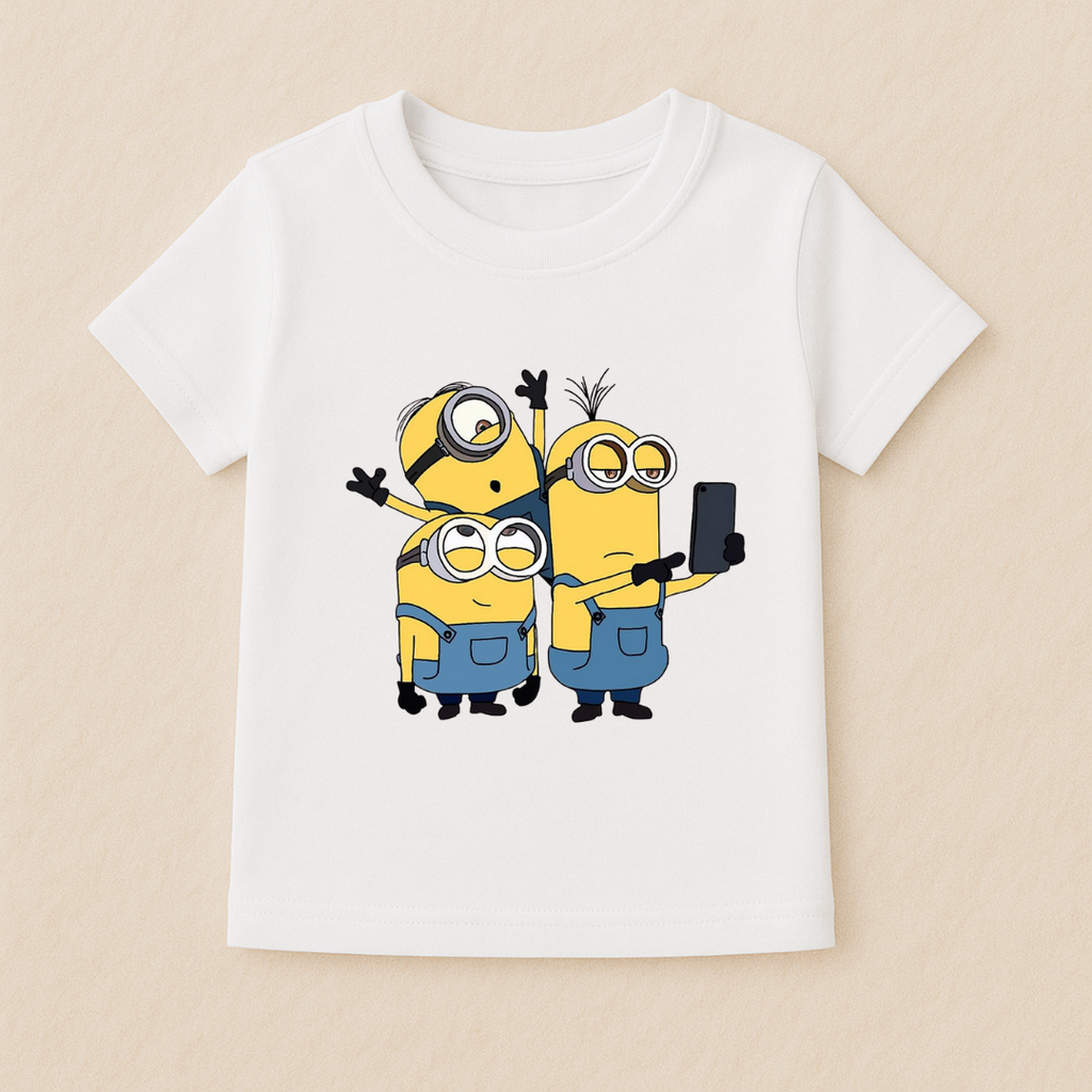 Kids Boys Minions Fun Tshirt