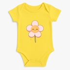 Smiley Flower Baby Romper