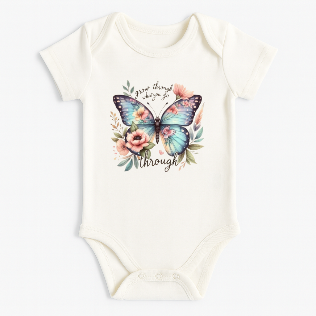 Floral Butterfly Rompers