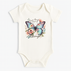 Floral Butterfly Rompers