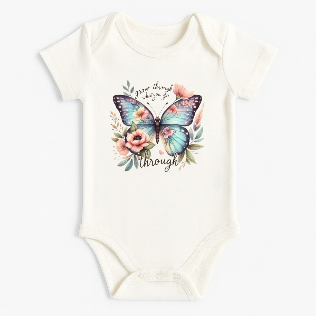 Floral Butterfly Rompers