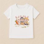 Baby Girls Bunny Trio T-Shirt