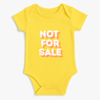 “Not For Sale” Baby Romper