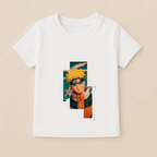 Kids Boys Naruto Minimal Portrait Tshirt