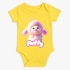 Fluffy Bunny Baby Romper