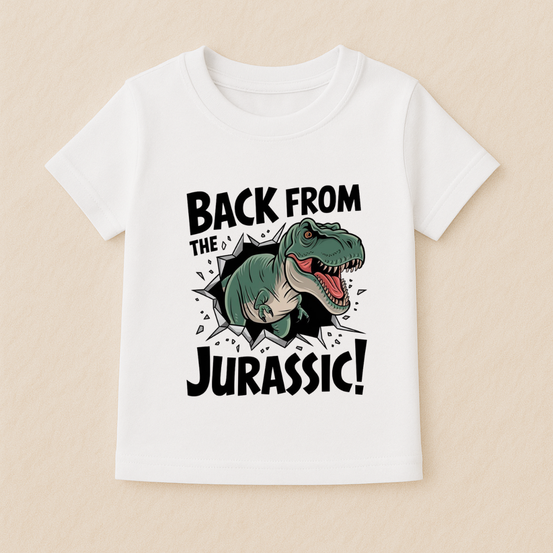 Kids Boys  Jurassic Dino Tshirt