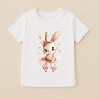 Baby Girls Ballerina Bunny T-Shirt