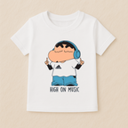 Kids Boys  Music Mood Tshirt