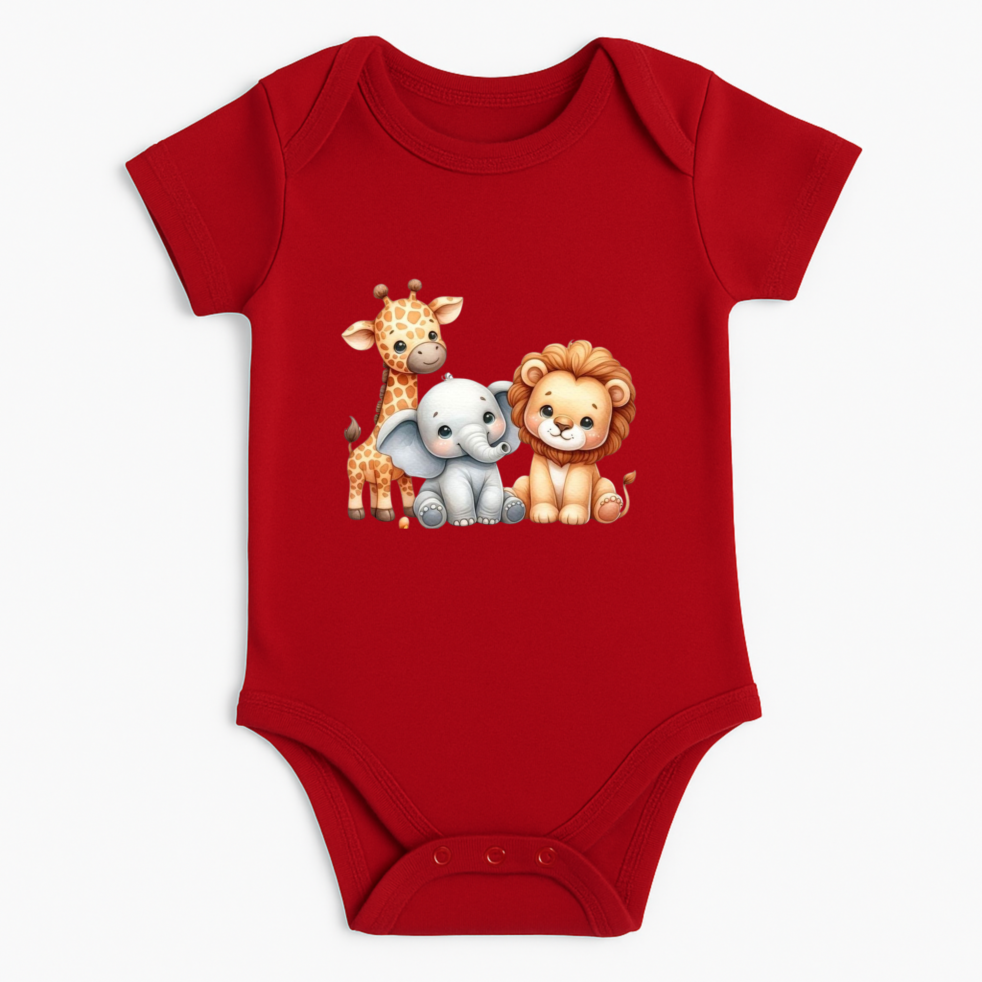 Wildly Cute Safari Rompers