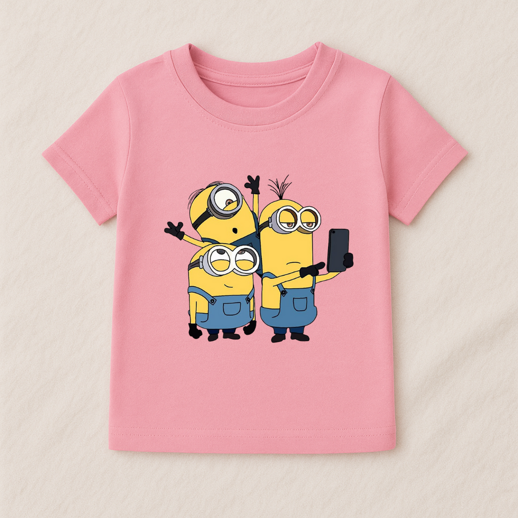 Kids Boys Minions Fun Tshirt