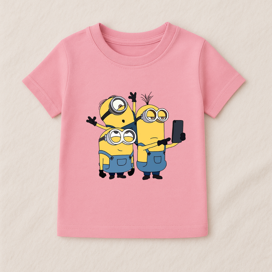 Kids Boys Minions Fun Tshirt