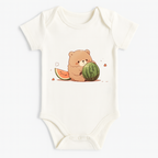 Watermelon Bear Baby Romper