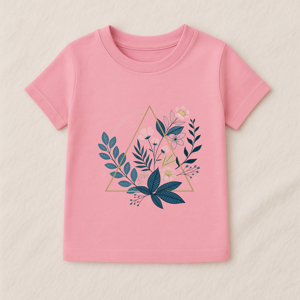 Kids Girls Nature House Tshirt