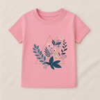 Kids Girls Nature House Tshirt