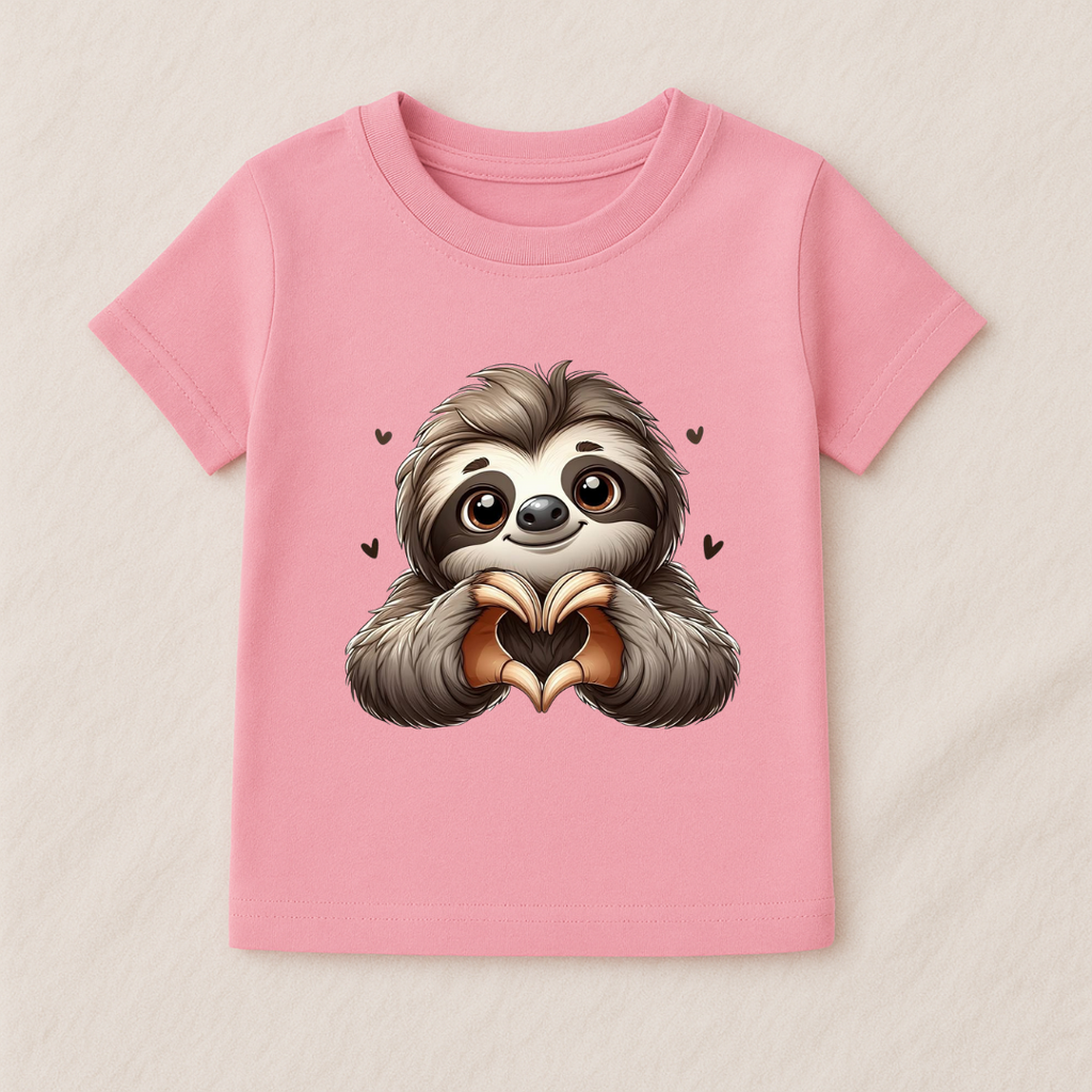 Baby Boys Sloth Heart Graphic T-Shirt