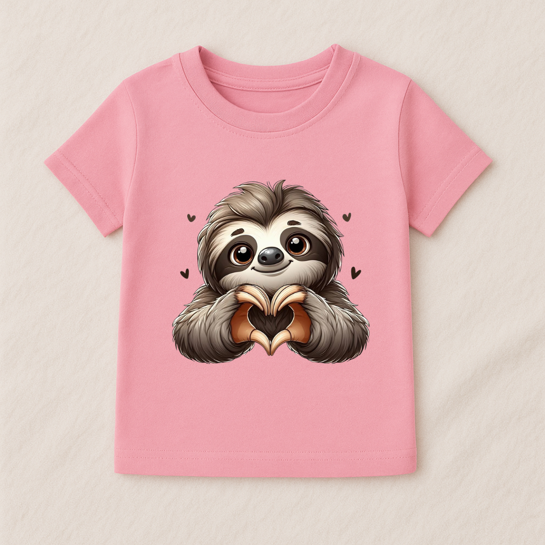 Baby Boys Sloth Heart Graphic T-Shirt