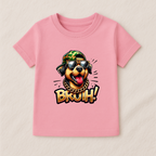 Kids Boys Bruuh Dog Tshirt