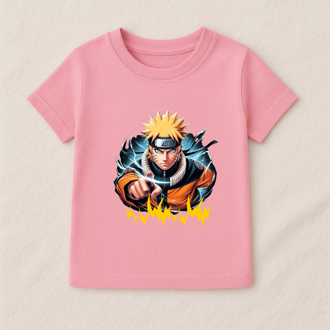 Kids Boys Naruto Power Mode Tshirt