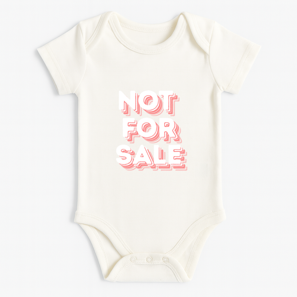 “Not For Sale” Baby Romper
