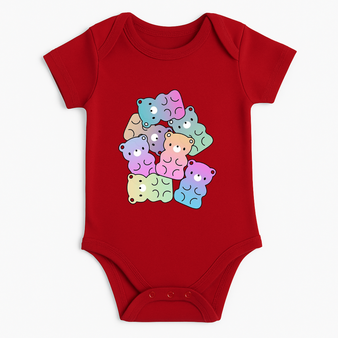 Gummy Bears Baby Rompers