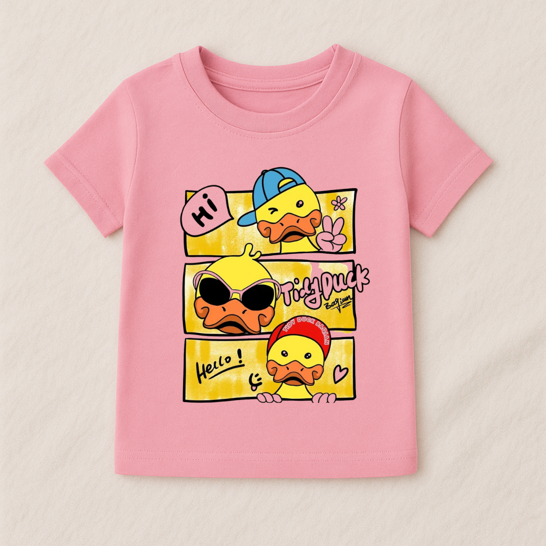 Kids Boys Cool Vibes Emoji Tshirt