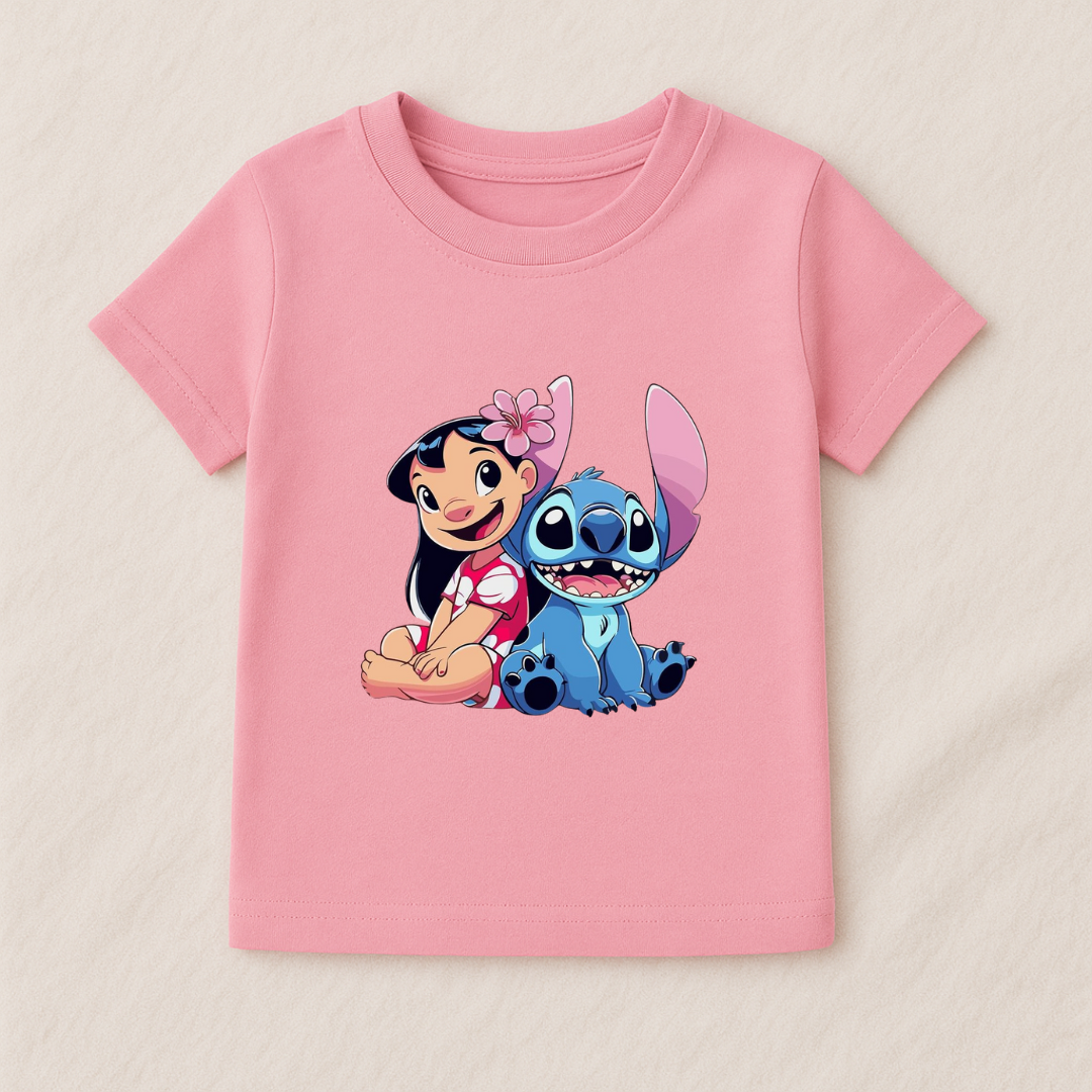 Kids Girls  Lilo and Stitch Tshirt