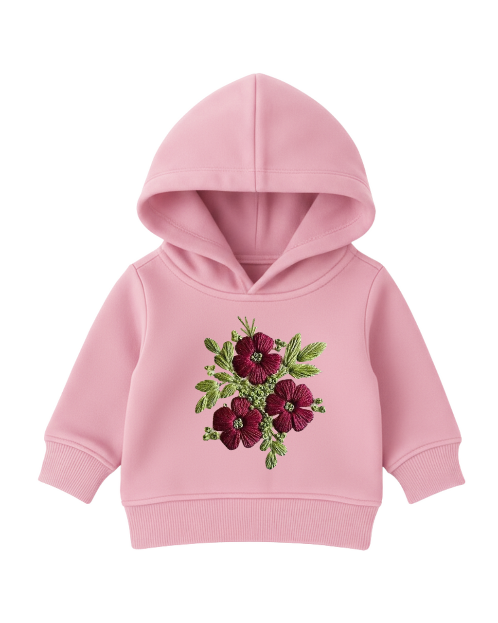 Baby Floral Pink Hoodie