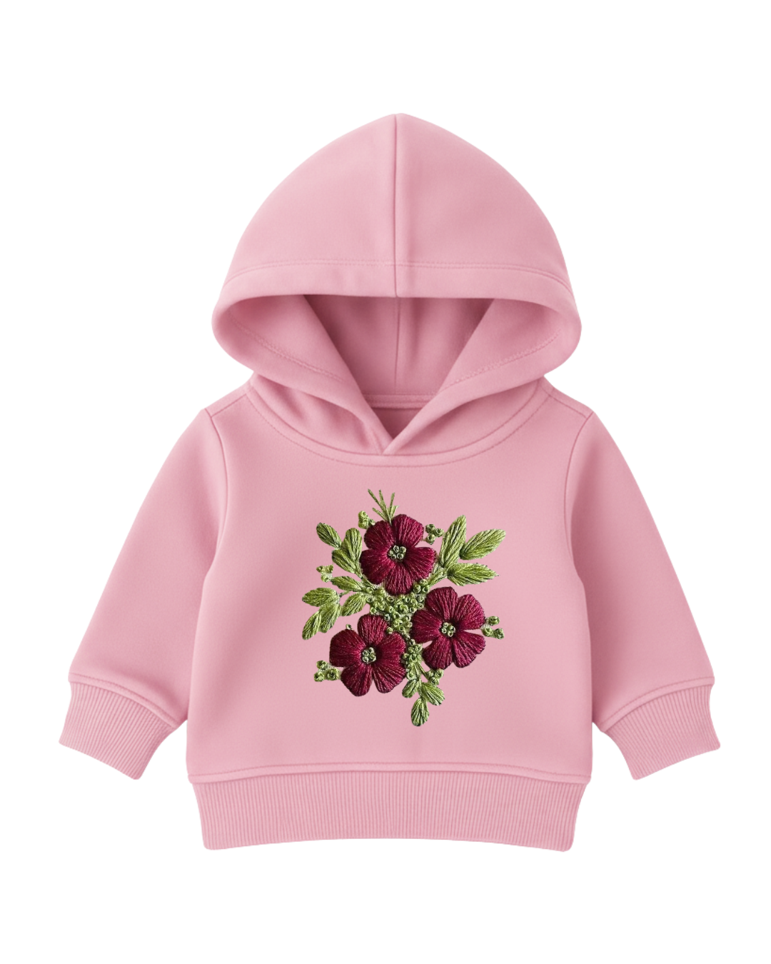 Baby Floral Pink Hoodie