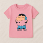 Kids Boys  Music Mood Tshirt