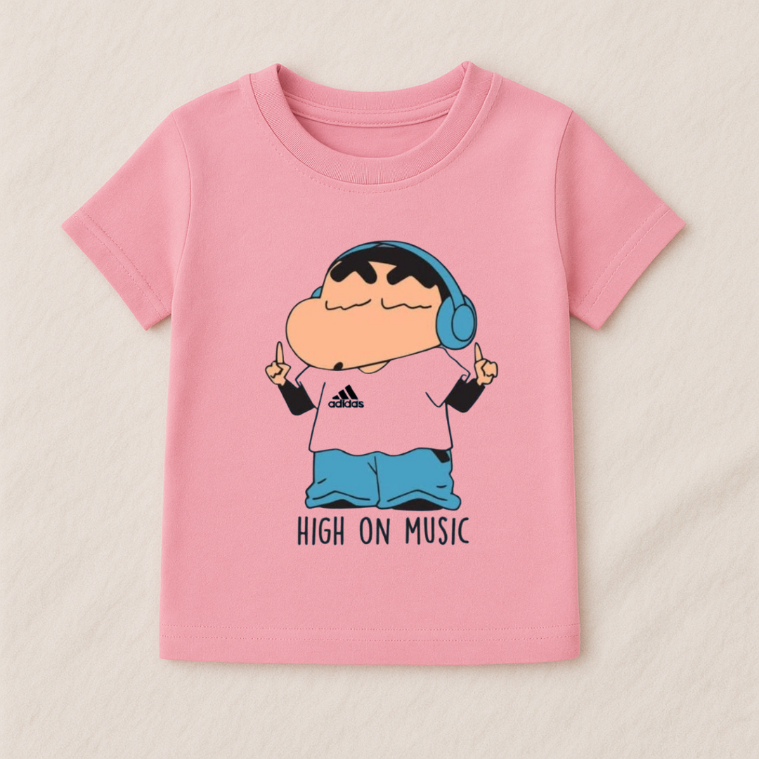 Kids Boys  Music Mood Tshirt