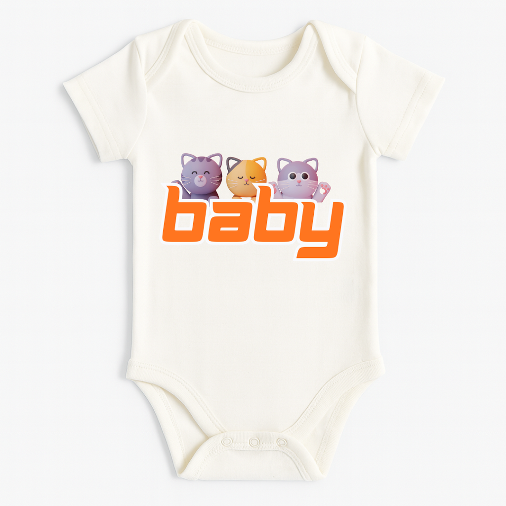 Kitty Baby Romper